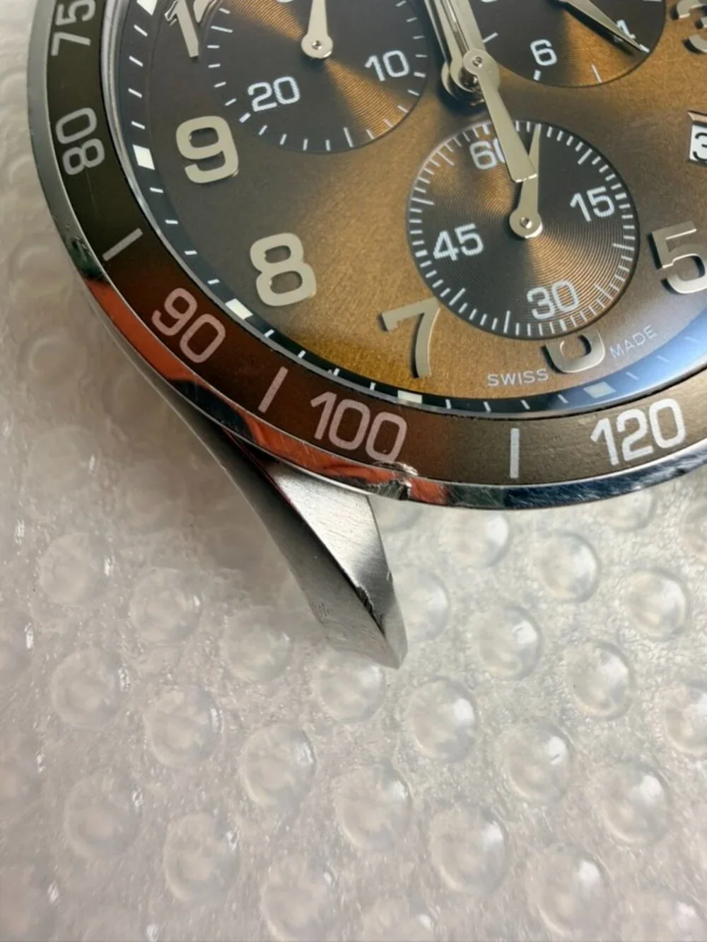 Victorinox Swiss Army Chrono Classic 241151 Brown Dial Watch